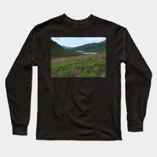 Field of foxgloves I Long Sleeve T-Shirt